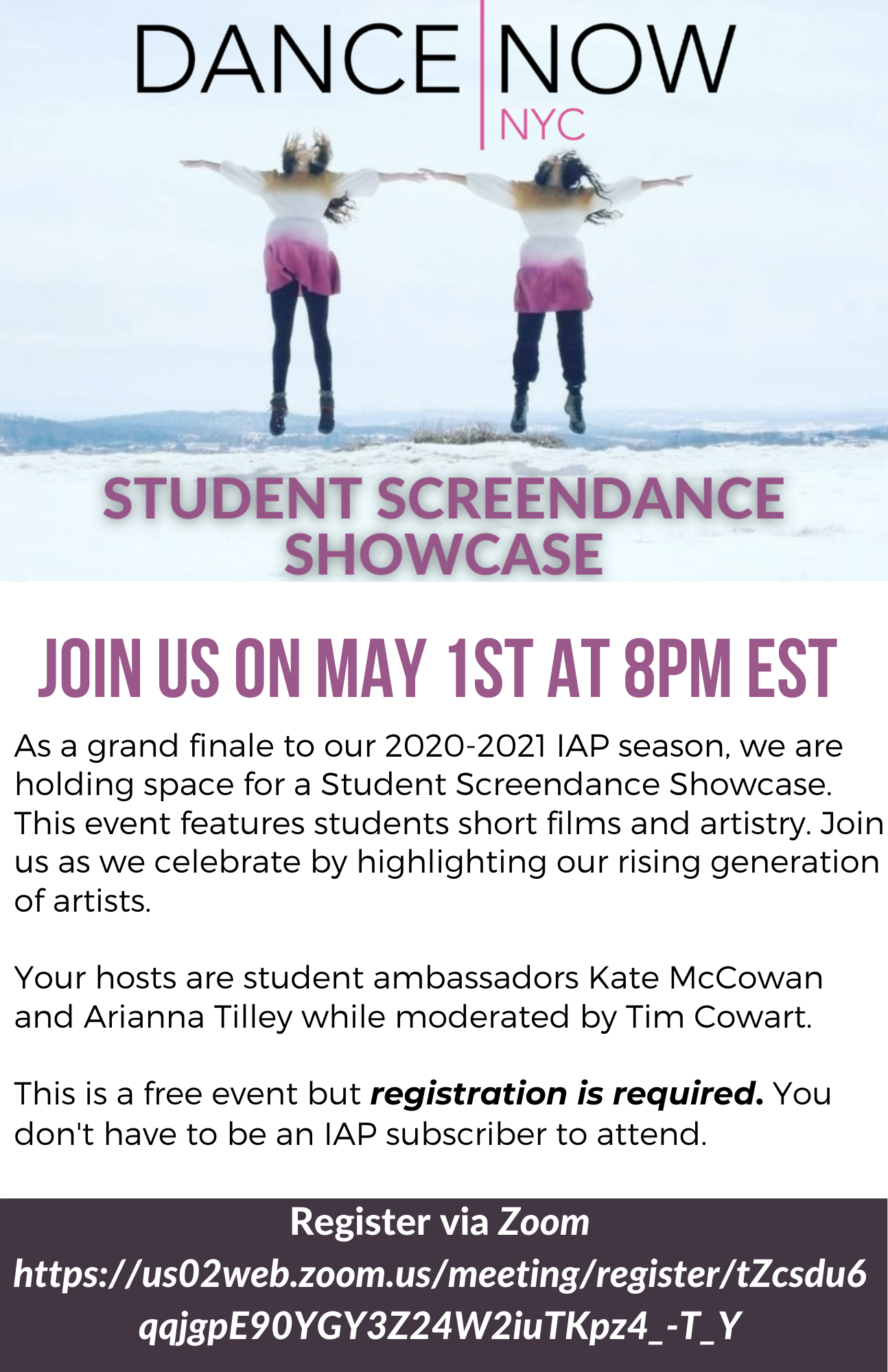 Screendance Student Showcase